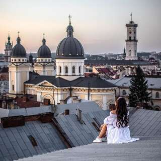 Апартаменты Апартаменти з сучасним ремонтом в центрі (площа Митна) Львов Апартаменты-6